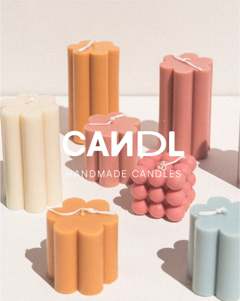 main picture of handmade candles